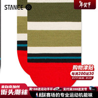 STANCE556中筒袜20加厚休闲袜个性经典三双装 混色 M  欧码38-42