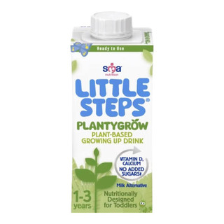 雀巢植物蛋白水奶 0添加无蔗糖 儿童配方液态奶1-3岁 200ml 1罐装