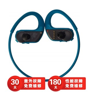 索尼（SONY） NW-WS413运动可穿戴式MP3播放器 耳机4GB内存 防水游泳 环境噪音功能 蓝色