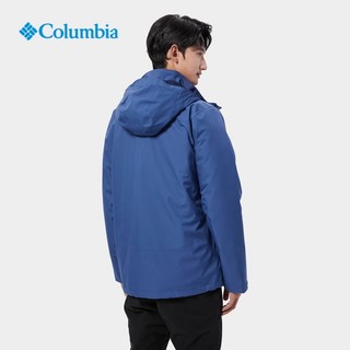 哥伦比亚 男热能羽绒三合一冲锋衣WE9129
