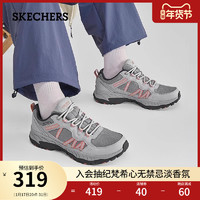 SKECHERS 斯凯奇 2024年春季女子绑带休闲户外鞋拼接百搭运动鞋