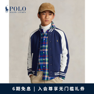 Polo Ralph Lauren 拉夫劳伦 男童 24年早春农历新年龙图案夹克RL41076 400-深钴蓝色 XL