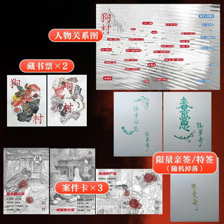 狗村  迷信、禁锢、悬疑惊悚小说。女大离奇失踪，诡异的连环命案，神秘村庄的隐秘过往！