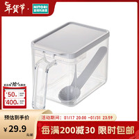 NITORI宜得利家居 厨房收纳调料器皿 单手可测量调料盒2 单手可测量调料盒2 M GY
