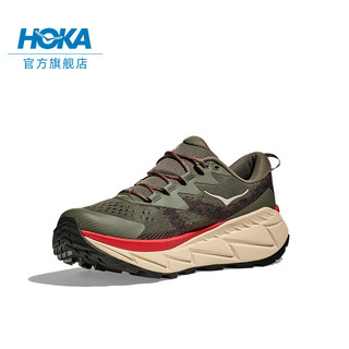 HOKA ONE ONE男款春季天际线X徒步鞋 SKYLINE-FLOAT X 板岩色/橡木白 （2月1日10点发售） 40