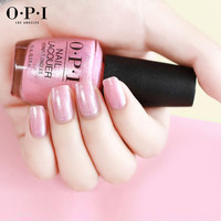 OPI指甲油（绚丽粉）15ml（免烤持久快干彩色美甲甲油细闪珠光） 绚丽粉15ml