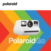 Polaroid 宝丽来 Go袖珍型一次成像照相机全新迷你拍立得相机 男女朋友节日礼物 白色 官方标配