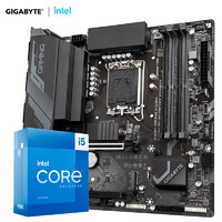 技嘉（GIGABYTE）主板CPU 套装 B760M GAMING X DDR4+i5-13600K 处理器 板U套装