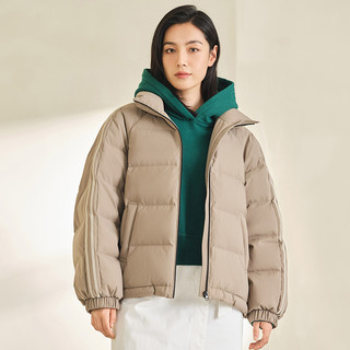 TANBOER 坦博尔 新款羽绒服女韩版时尚宽松短款立领保暖小个子秋冬保暖外套
