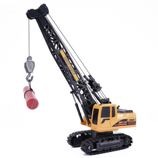 星珀（Symper）合金遥控起重机工程车电动吊车玩具车男孩吊臂汽车挖掘机新年