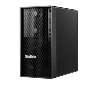 联想ThinkStation K 商用办公台式机电脑 升级 i5-12500 8G 512G 2G独显 WIFI 来酷21.5英寸显示器 主机+21.5英寸显示器