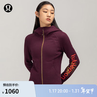 lululemon丨Scuba 女士拉链连帽衫 *新年款 LW4CEOS 红褐色 6