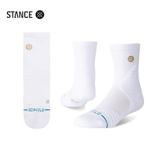 STANCE&麦迪同款359业篮球袜短筒运动袜袜男女加厚包裹性强 白色A359D23FBQ-WHT S  欧码35-37