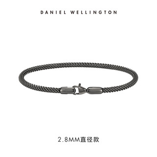 丹尼尔惠灵顿（DanielWellington）dw手镯男环扣系列金属织款手环DW00400700 185mm