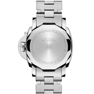 沛纳海（Panerai）瑞士手表庐米诺杜尔自动机械月相钢带女表PAM01301 新年