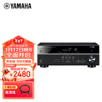 YAMAHA 雅马哈 RX-V385 5.1声道功放机 黑色