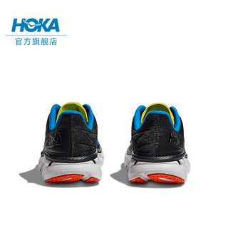 HOKA ONE ONE男女款秋冬克利夫顿LS运动休闲鞋CLIFTON LS精致鞋面复古 黑色 / 深海蓝 43