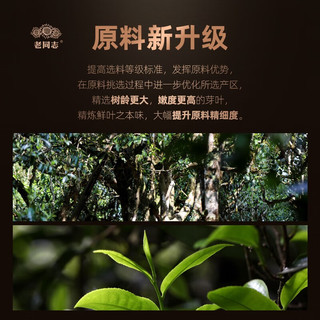 老同志普洱生茶 经典标杆231批9948饼茶357g