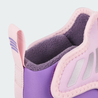 阿迪达斯（adidas）童鞋儿童23冬加绒加厚一脚蹬休闲鞋  IG7816紫 7-K/25码/145mm