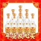  双沟 大曲金奖46度500ML*9瓶光瓶装浓香型白酒纯粮食白酒　