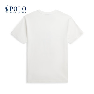 Polo Ralph Lauren 拉夫劳伦 男童 24年春Big Pony棉平纹针织T恤RL41234 100-水洗白 2