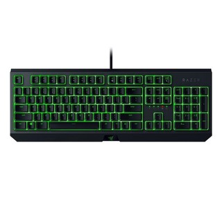 RAZER 雷蛇 黑寡妇蜘蛛 标准版 104键 有线机械键盘 黑色 雷蛇绿轴 单光