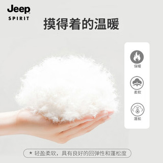 JEEP SPIRIT吉普 棉服男冬季保暖御寒棉袄男户外保暖百搭休闲男外套 956 黑色 XL