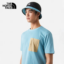 THE NORTH FACE 北面 渔夫帽通用款户外防护遮阳帽7WHA 蓝色 帽围 57.2cm/S/M