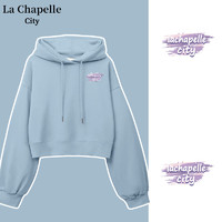 La Chapelle City 拉夏贝尔  女士短款连帽卫衣