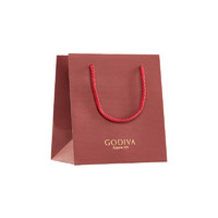 GODIVA 歌帝梵 小号购物袋（红色）