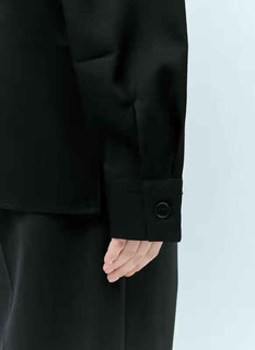 JIL SANDER 奢侈品潮牌 女士 羊毛衬衫 Black 38 DE