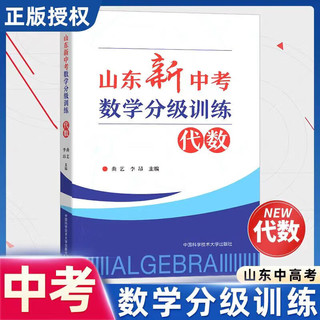 【可选】山东新中考数学分级训练几何代数 中国科大出版社 山东新中考数学分级训练 代数 图书