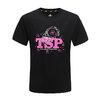 TSP乒乓球服装球衣运动T恤短袖短袖儿童款文化衫亲子装男女同款 83051 黑色 M