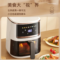 BI YI 比依 老爸评测可视空气炸锅比依用大容量多功能烤箱工厂发预|售