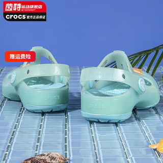 卡骆驰（crocs） 冬季伊莎贝拉小克骆格透气耐磨舒适凉鞋拖鞋 204034-426 140mm