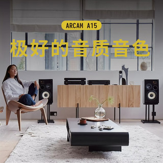 ARCAM 雅俊A15 中高端Hifi音箱音乐功放 大功率蓝牙播放音响发烧套装