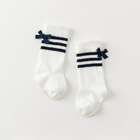 88VIP：戴维贝拉 包邮戴维贝拉2024春装新款女童JK学院中筒袜儿童弹力袜子小童袜子
