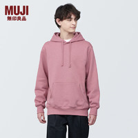 无印良品（MUJI）男式  毛圈棉 套头卫衣 男士男生 春季   AB1LUA4S 粉红色 XS(160/80A)