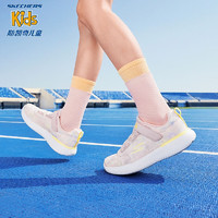 Skechers斯凯奇儿童运动鞋春秋中大童魔术贴运动鞋319012L 樱桃粉色/LPMT 35