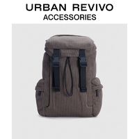 URBAN REVIVO 男士山系设计感大容量双肩包UAMB30079