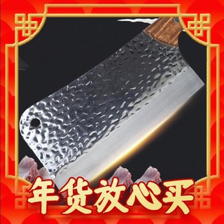 tuoknife 拓 TUOBITUO）砍骨剁骨刀厨房斩骨刀剁鸡鸭猪蹄排骨刀厨师商用刀具 银狐砍骨刀