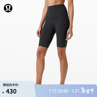 lululemon 丨Align™ 女运动超高腰紧身短裤 10"裸感 LW7BHUS瑜伽裤 黑色 XS/4