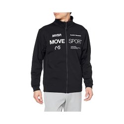 descente迪桑特movesport轻量弹力立领训练男士黑色bko