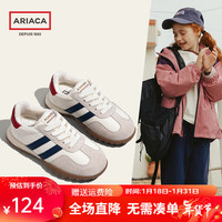 Ariaca艾芮苏女童运动鞋加绒2024冬季中大童二棉鞋儿童德训鞋 红蓝色加绒 26码 脚长15.9-16.4