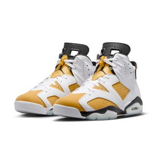 AIR JORDAN 正代系列 Air Jordan 6 Retro 男子篮球鞋 CT8529-170 白色/赭黄/黑 40.5