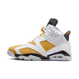 AIR JORDAN 正代系列 Air Jordan 6 Retro 男子篮球鞋 CT8529-170 白色/赭黄/黑 45