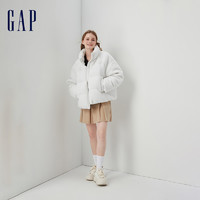Gap 盖璞 女装秋季远红外发热保暖仿羊羔绒羽绒外套720897
