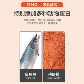 共度（Gong Du）鱼食金鱼饲料小颗粒上浮草金鱼泰狮狮子头锦鲤观赏鱼家用鱼粮 金鱼饲料1kg