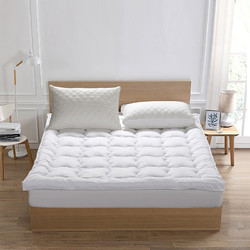 FUANNA 富安娜 家纺床垫 床褥保护垫可折叠水洗床垫子 加厚防滑宿舍1米2床