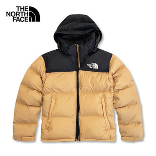 THE NORTH FACE 北面 1996 Nuptse 中性户外羽绒服 NF0A3C8D-KOM 卡其色 XS